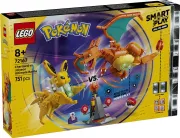 Image : LEGO 72167 SMART Play : Le combat ultime entre Dracaufeu et Voltali - Pokémon