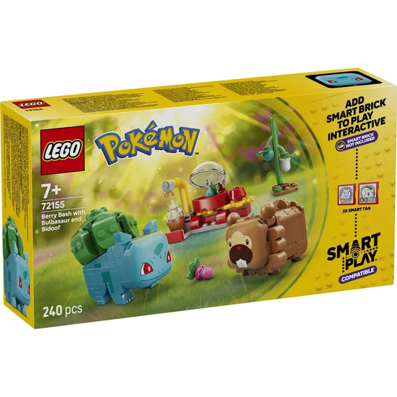 Image : LEGO 72155 SMART Play : Bulbizarre et Keunotor délice de baies - Pokémon