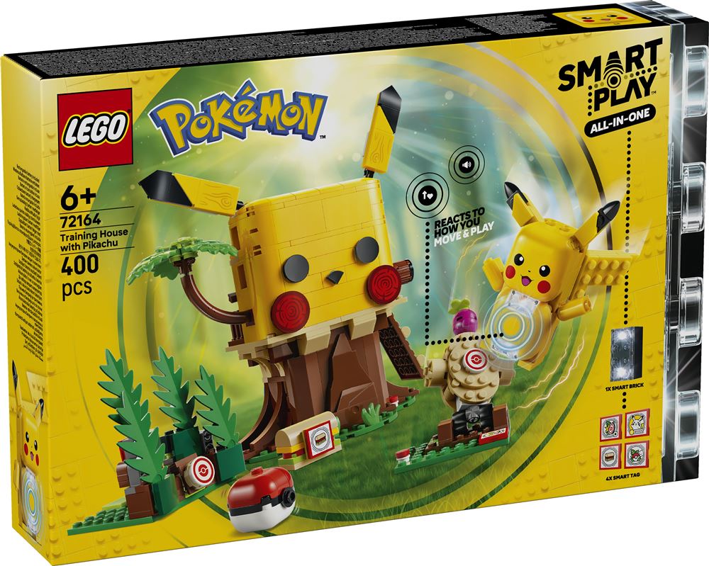 Image : LEGO 72164 SMART Play : Pikachu et la cabane d'entraînement - Pokémon