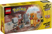Image : LEGO 72157 SMART Play : Salamèche et Racaillou le combat dans la grotte - Pokémon