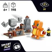 Image : LEGO 72157 SMART Play : Salamèche et Racaillou le combat dans la grotte - Pokémon