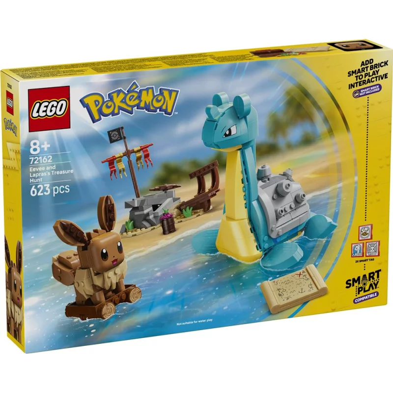 Image : LEGO 72162 SMART Play : Chasse au trésor d'Évoli et Lokhlass - Pokémon