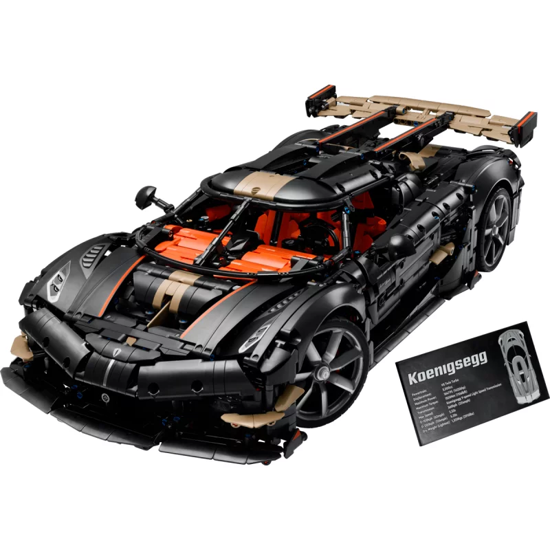 Image : LEGO 42232 Megacar Sadair's Spear de Koenigsegg - Technic