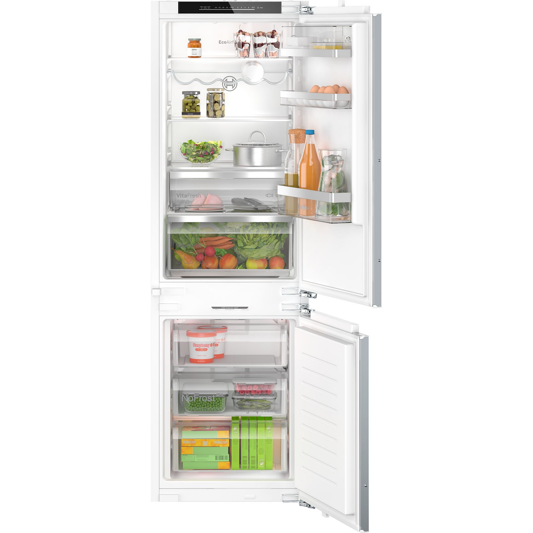 Image : BOSCH KIN86ADB0 - Réfrigérateur congélateur bas Série 6