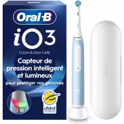 ORAL-B iO3 Series Ice Blue - Brosse à dents électrique