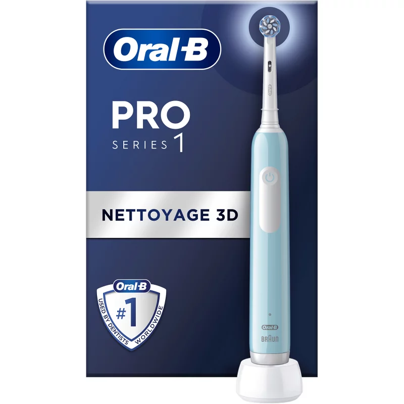 Image : ORAL-B Pro 1 Bleue Sensitive Clean - Brosse à dents