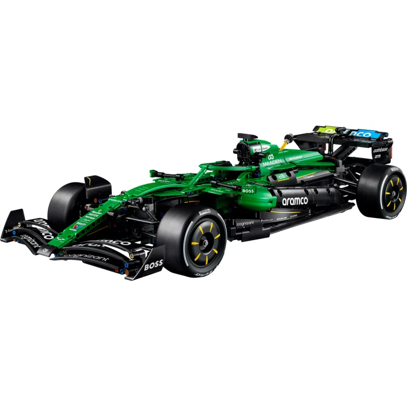 Image : LEGO 42240 Voiture Aston Martin Aramco AMR25 F1 - Technic