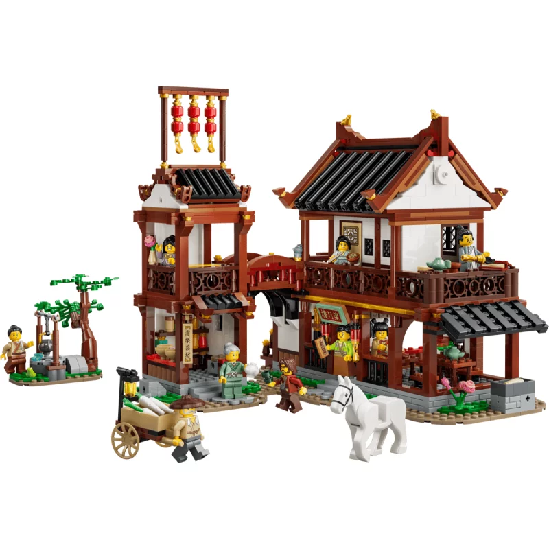 Image : LEGO 80121 L'auberge traditionnelle du clair de lune