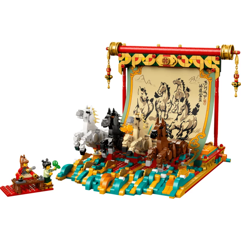 Image : LEGO 80119 Tableau vivant: le galop des chevaux