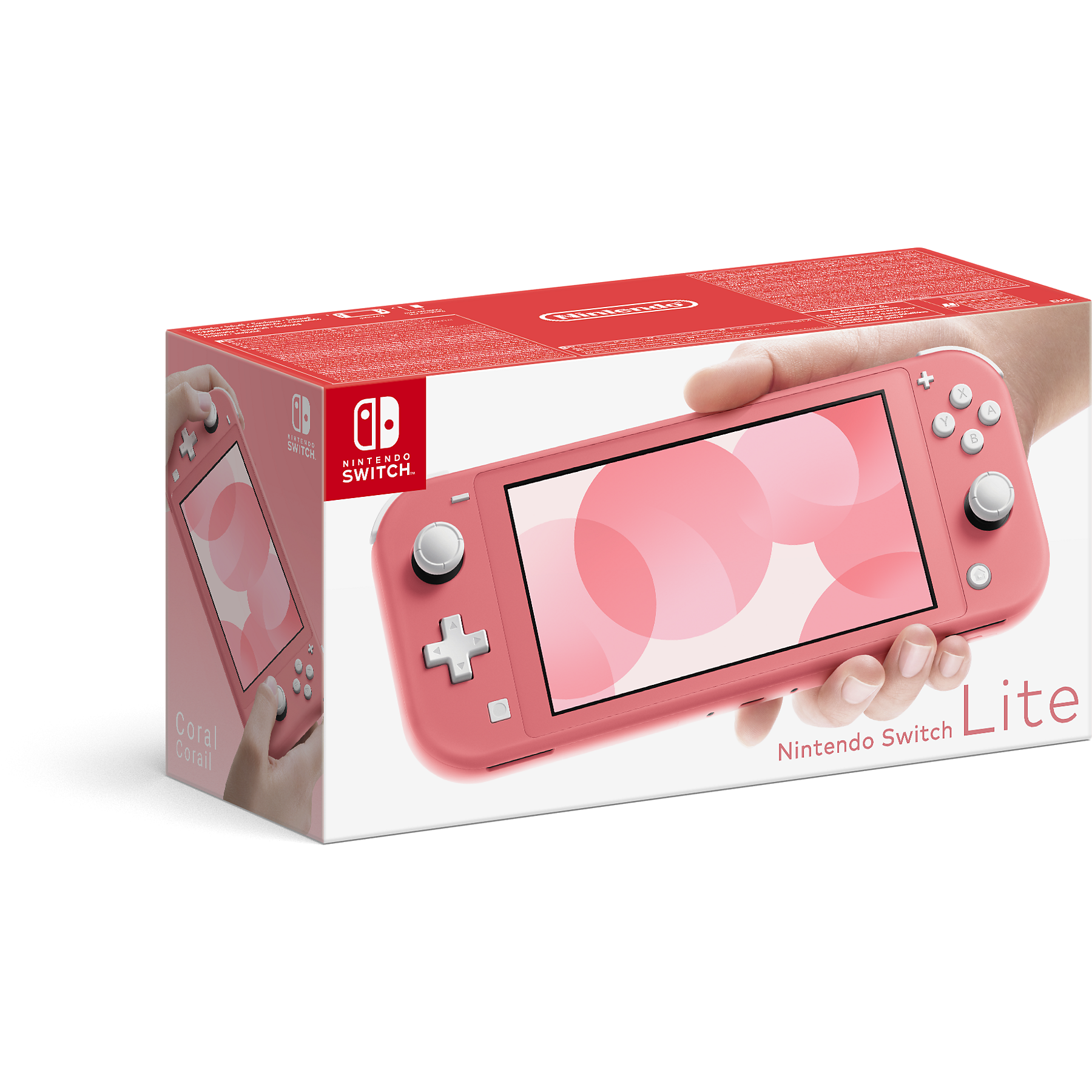 Image : Nintendo Switch Lite Corail