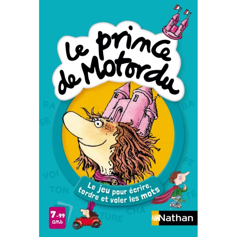 Image : Nathan Le Prince de Motordu - Jeu écriture et lettres