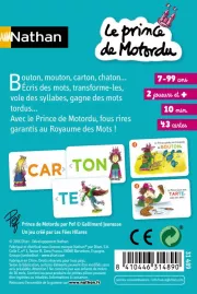 Image : Nathan Le Prince de Motordu - Jeu écriture et lettres