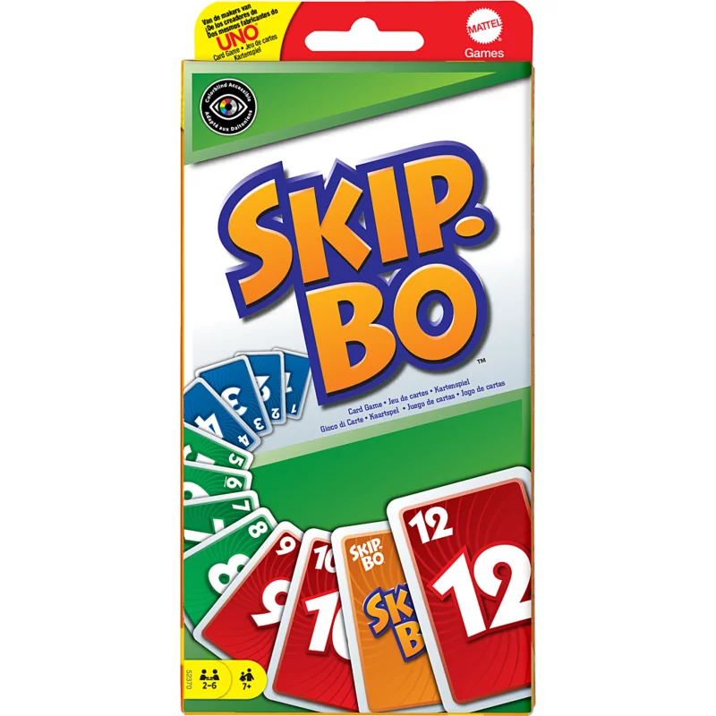 Image : Mattel SkipBo - Jeu de cartes