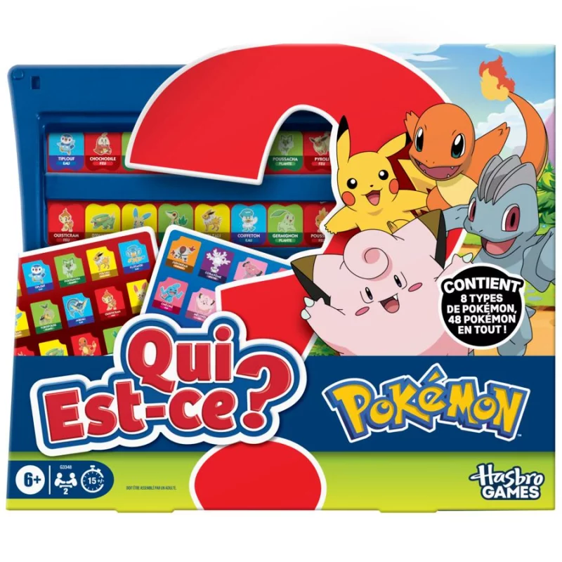 Image : Hasbro Gaming Qui est-ce ? Edition Pokémon - Jeu d'ambiance