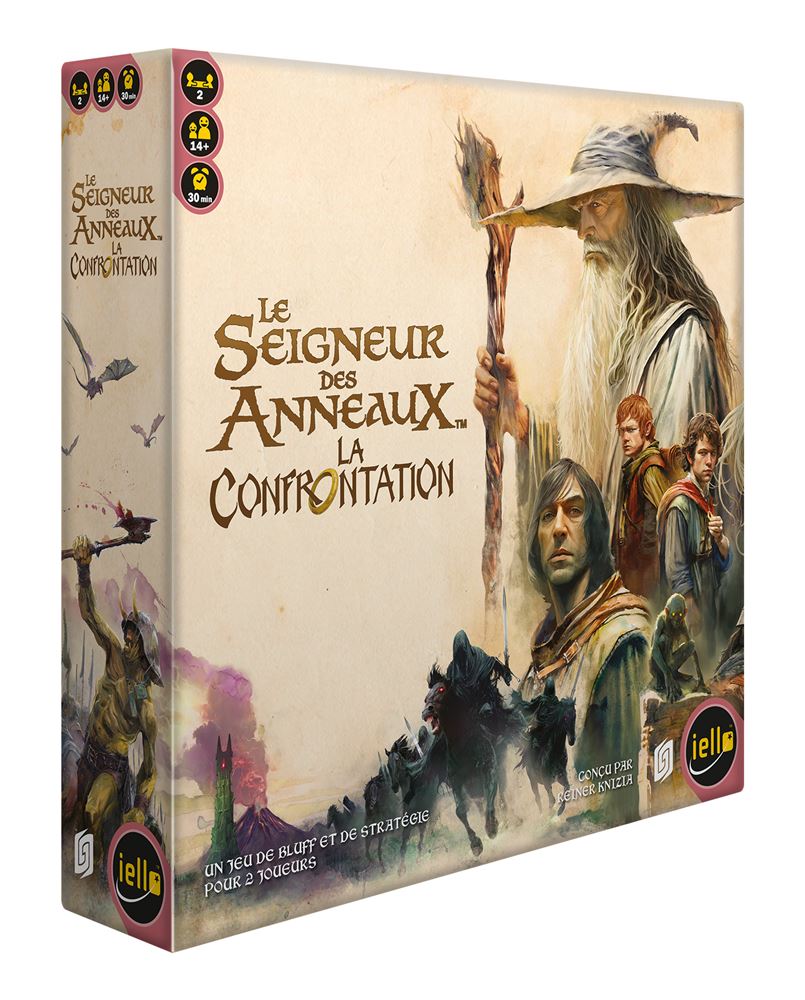Image : Iello Le Seigneur des Anneaux La Confrontation - Jeu de stratégie