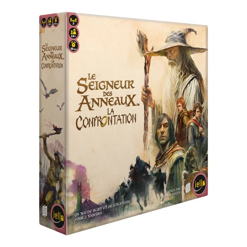 Image : Iello Le Seigneur des Anneaux La Confrontation - Jeu de stratégie