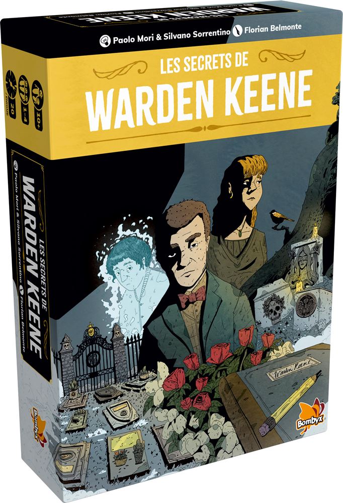 Image : Asmodee Les secrets de Warden Keene - Jeu d'enquête