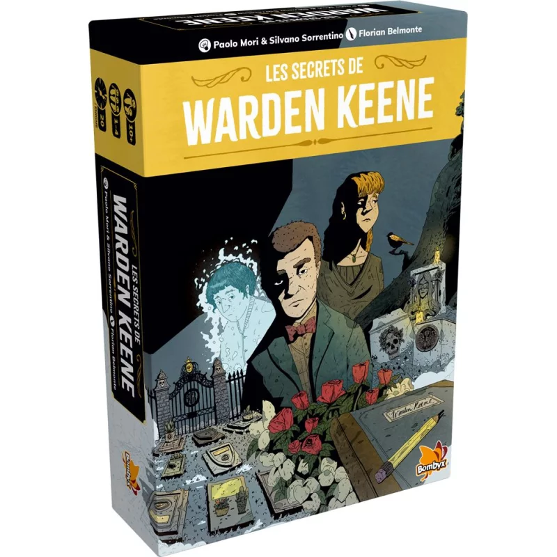 Image : Asmodee Les secrets de Warden Keene - Jeu d'enquête