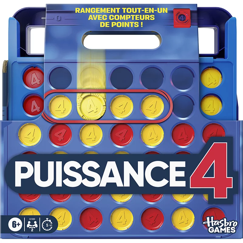 Image : Hasbro Puissance 4 - Jeu classique