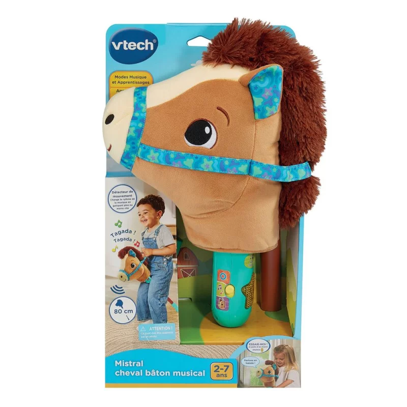 Image : Vtech Baby Mistral Cheval Bâton Musical