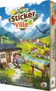 Image : Asmodee Cozy Sticker Ville - Jeu de stratégie