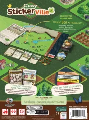 Image : Asmodee Cozy Sticker Ville - Jeu de stratégie