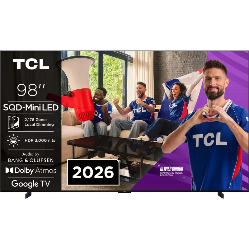 Image : TCL 98C79L 2026 - TV SQD-MiniLED  98'