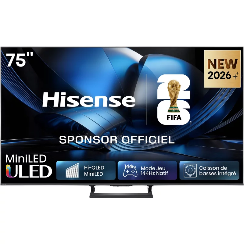 Image : HISENSE 75U7SE - TV MiniLED ULED 75'