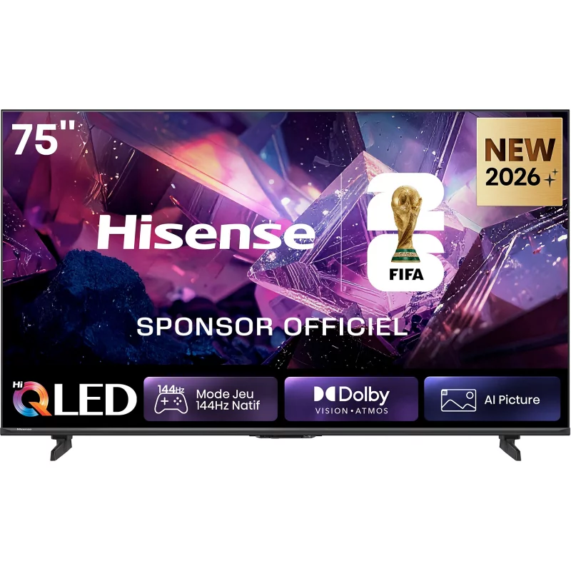 Image : HISENSE 75E7S PRO - TV QLED 75' 2026