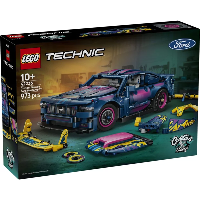 Image : LEGO 42236 Voiture Ford Mustang GT à personnaliser - Technic