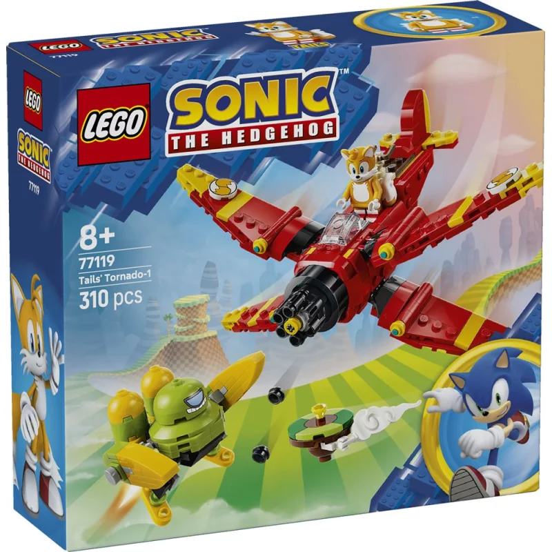 Image : LEGO 77119 Le Tornado-1 de Tails - Sonic