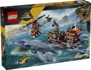 LEGO 77983 L'attaque du bateau par le mosasaure - Jurassic World