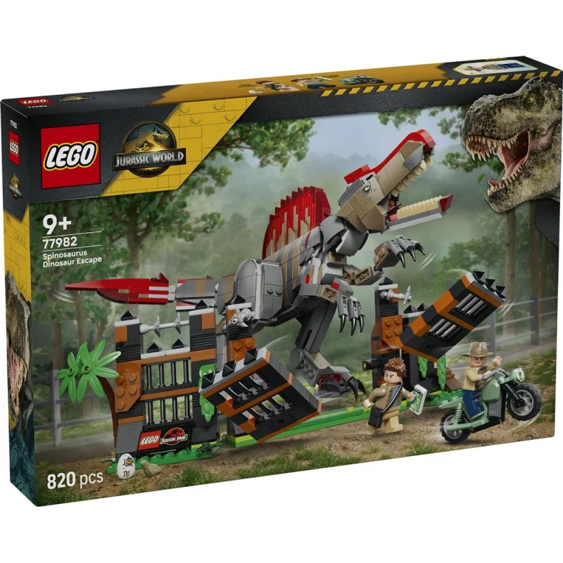 Image : LEGO 77982 L'évasion du spinosaure - Jurassic World