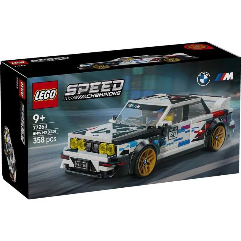 Image : LEGO 77263 BMW M3 (E30) - Speed Champions