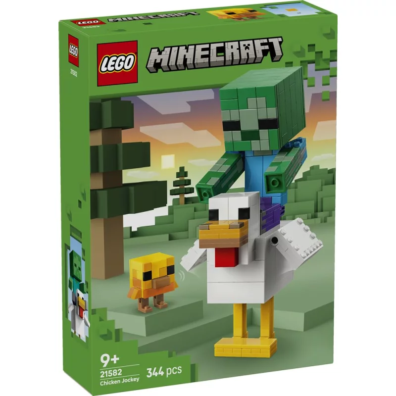 Image : LEGO 21582 Poule chevauchée - Minecraft