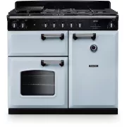 FALCON NGC TAB GAZ 100 CM BLEU PASTEL CHROME - Piano de cuisson gaz