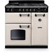 FALCON NGC TAB GAZ 90 CM CREME PASTEL CHROME - Piano de cuisson gaz