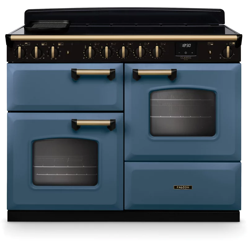Image : FALCON NGC TAB IND 110 CM ROCHE BELUE LAITON ANTIQUE - Piano de cuisson induction