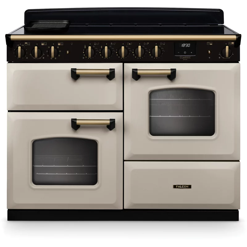 Image : FALCON NGC TAB IND 110 CM CREME PASTEL LAITON - Piano de cuisson induction
