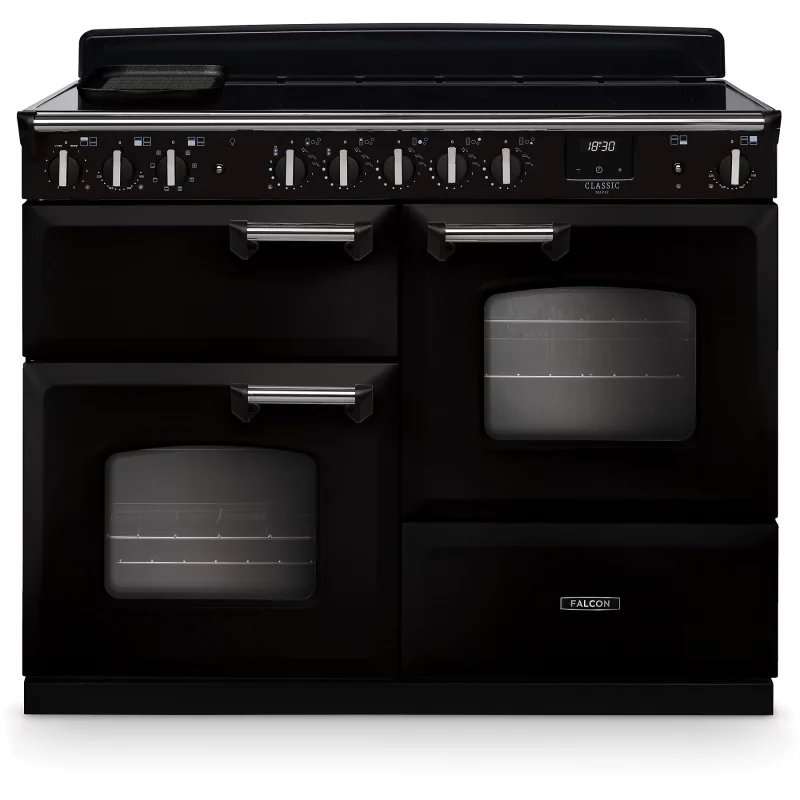 Image : FALCON NGC TAB IND 110 CM NOIR CHROME - Piano de cuisson induction