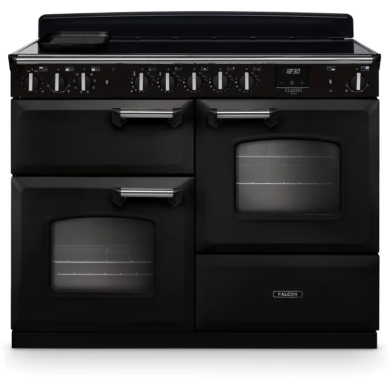 Image : FALCON NGC TAB IND 110 CM CHARBON CHROME - Piano de cuisson induction
