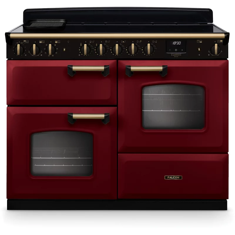 Image : FALCON NGC TAB IND 110 CM BORDEAUX LAITON ANTIQUE