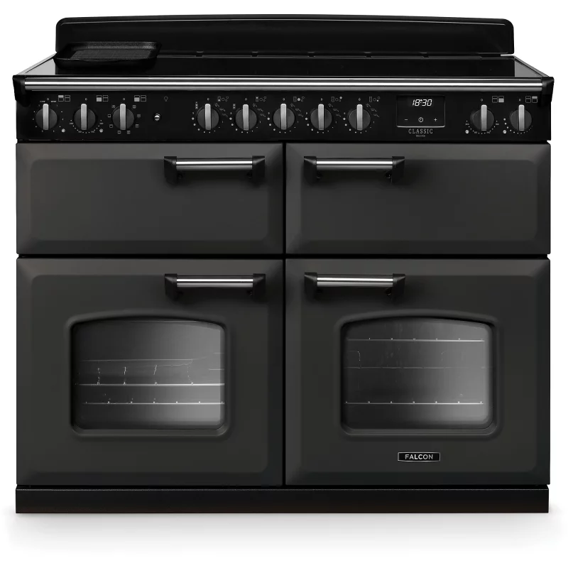 Image : FALCON NGC TAB IND 110 CM ARDOISE CHROME - Piano de cuisson induction