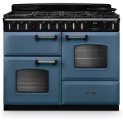 FALCON NGC TAB MIX - Piano de cuisson mixte 110 CM ROCHE BLEUE CHROME