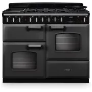 FALCON NGC TAB MIX 110 CM ARDOISE CHROME - Piano de cuisson mixte
