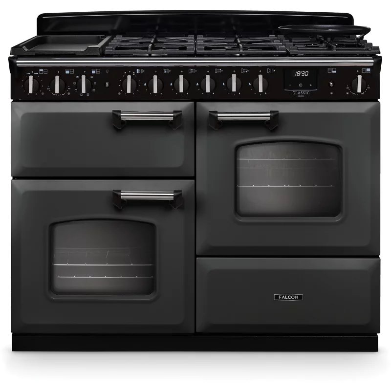 Image : FALCON NGC TAB MIX 110 CM ARDOISE CHROME - Piano de cuisson mixte