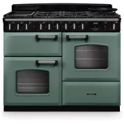 FALCON NGC TAB MIX 110 CM VERT MINERAL CHROME - Piano de cuisson mixte