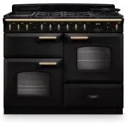 FALCON NGC TAB MIX 110 CM CHARBON LAITON - Piano de cuisson mixte