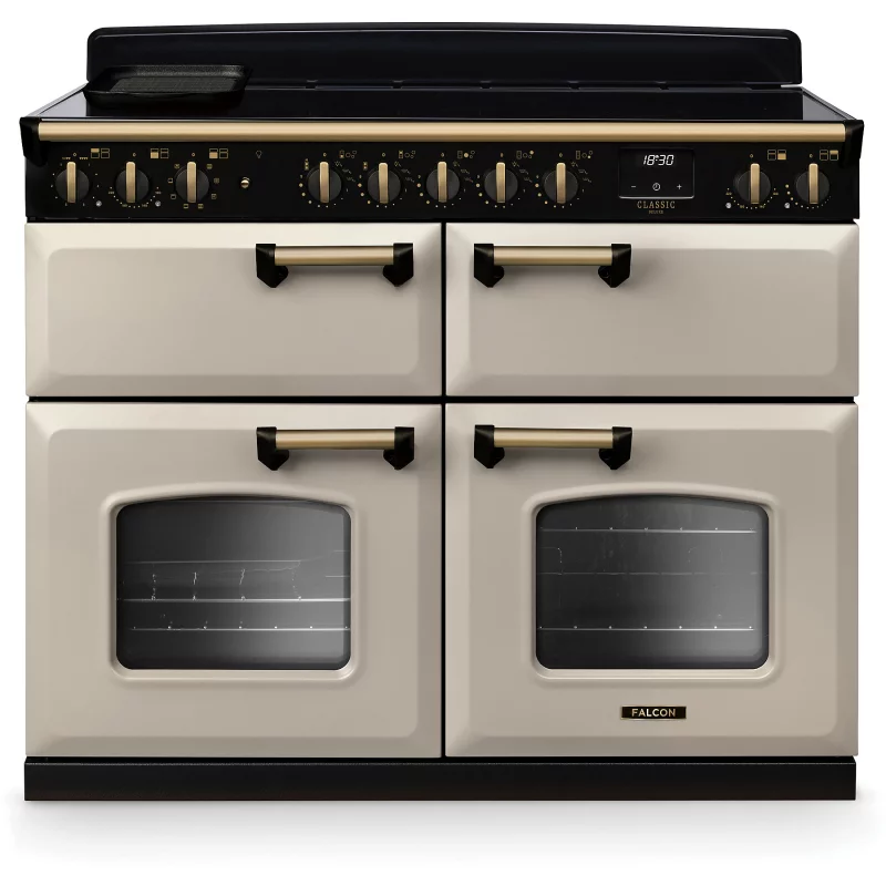 Image : FALCON NGC TAB IND 110 CM CREME PASTEL LAITON - Piano de cuisson induction