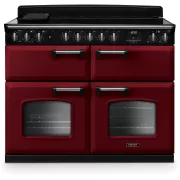 FALCON NGC TAB IND 110 CM BORDEAUX CHROME - Piano de cuisson induction